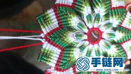 中國(guó)結(jié)編織民族風(fēng)格多瓣花項(xiàng)鏈教程