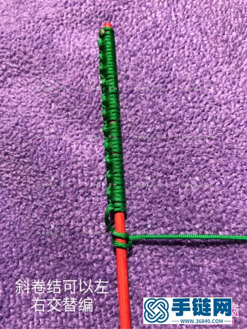 圣誕雪花階梯小掛件飾品的詳細制作圖解