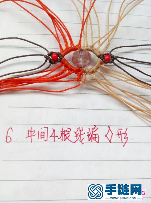 歐美風(fēng)情手繩的編織教程