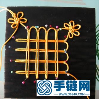中國結制作套色掛飾的方法教程