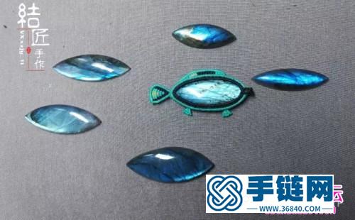 中國結(jié)編織包石小魚兒胸針教程（項鏈墜）