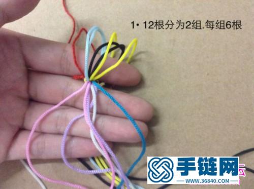 中國結編織九眼不滅金剛長壽繩圖解