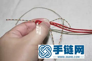 中國結編織制作鴻佑轉運珠手繩教程