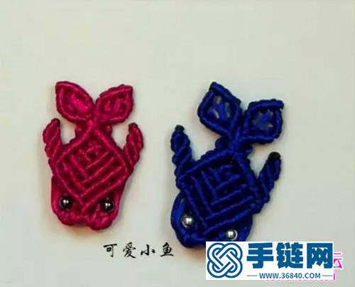 中國結編織小魚擺件教程（掛件）