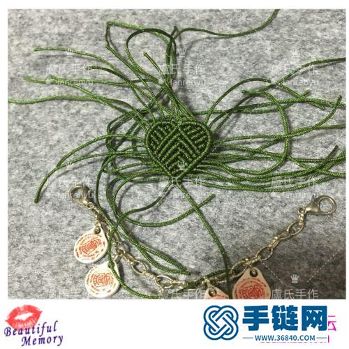 繩編美麗四葉草的方法