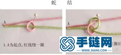 中國結編織制作鴻佑轉運珠手繩教程