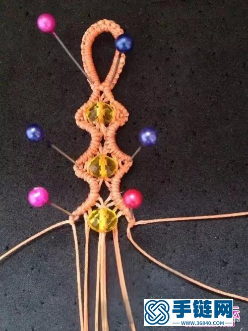 繁星串珠手鏈的制作方法