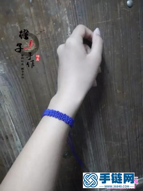 曲徑通幽玉線手繩的編法教程