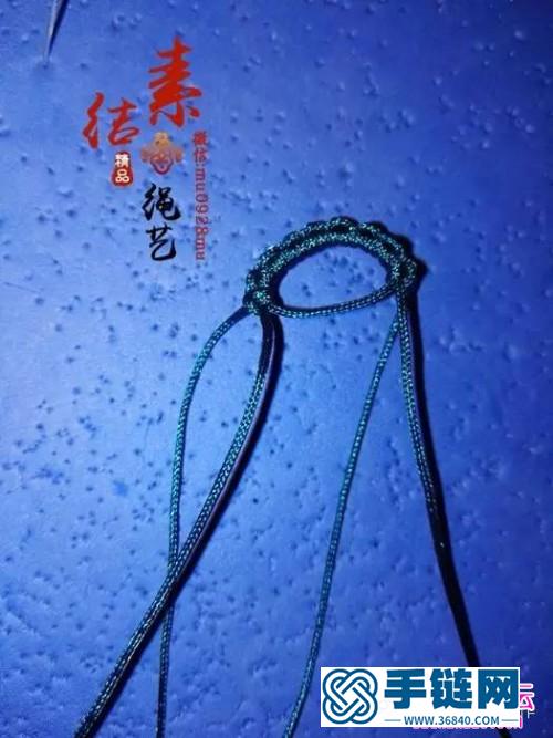 中國結編織多層手鐲的編法教程