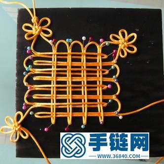 中國結制作套色掛飾的方法教程