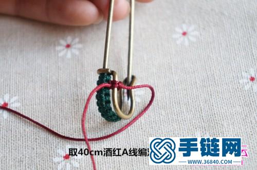 森女范兒胸針的制作方法
