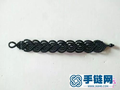 玉線心形手鏈的詳細制作圖解