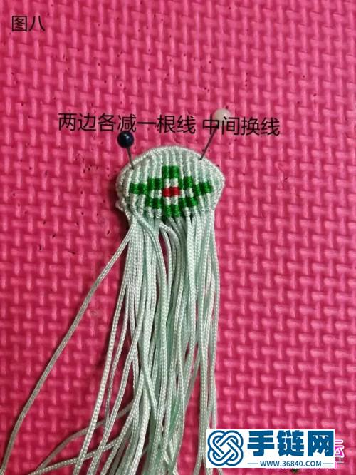 用繩編小花瓶編法步驟圖