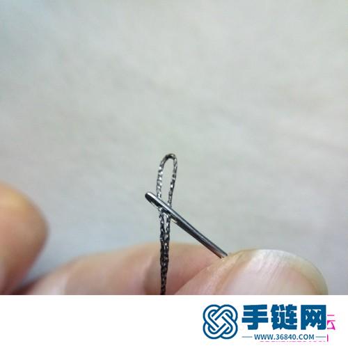 繩編蛇造型包石吊墜的詳細制作方法