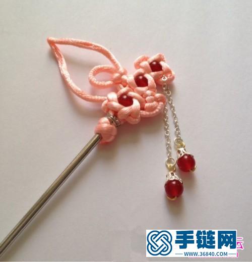 繩編紅玉髓發簪的詳細制作教程