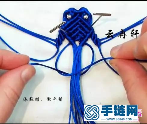 中國結編織小魚擺件教程（掛件）
