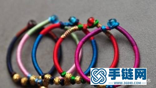 轉(zhuǎn)運(yùn)珠手繩的制作方法