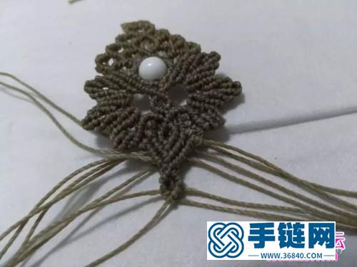南美蠟線斜卷結(jié)耳環(huán)的詳細(xì)編制圖解