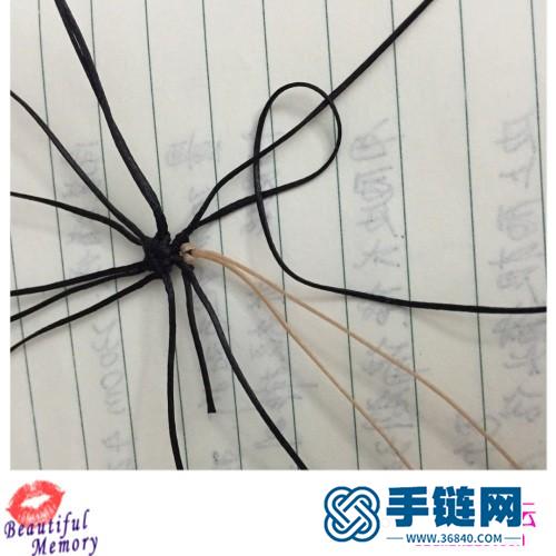 蠟線蝴蝶腳鏈的詳細制作教程