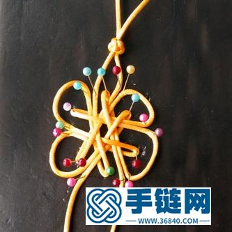 中國結制作套色掛飾的方法教程
