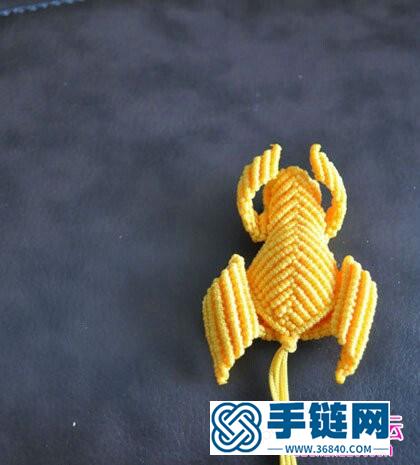 中國結編金蟾教程圖解