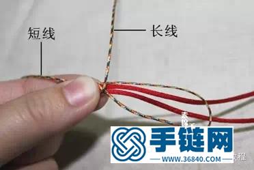 中國結編織制作鴻佑轉運珠手繩教程