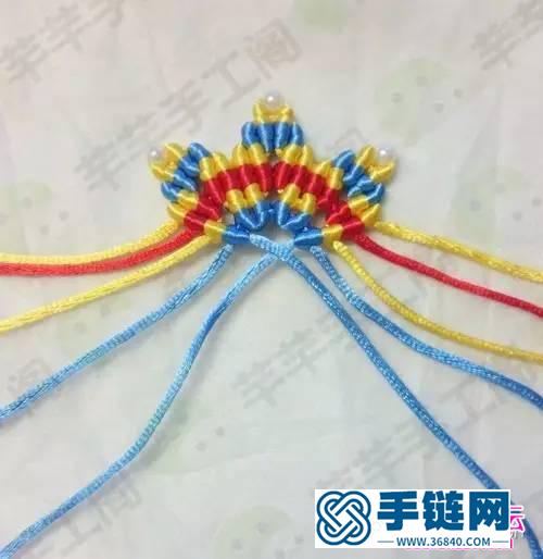 無敵幸運星掛飾的編織教程