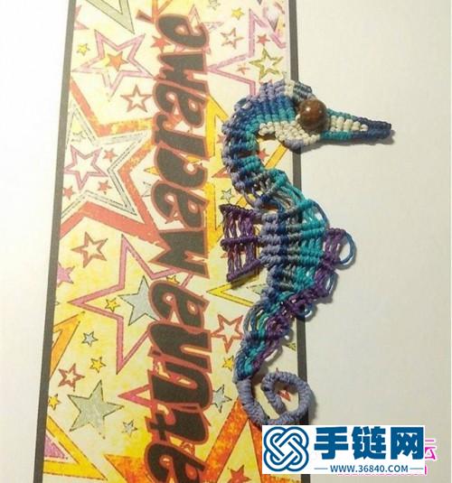 中國結編織小海馬的方法圖解