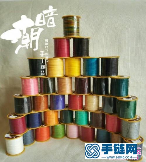 平安扣手鏈的編織方法