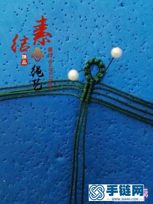 中國(guó)結(jié)編織樹(shù)葉手繩教程