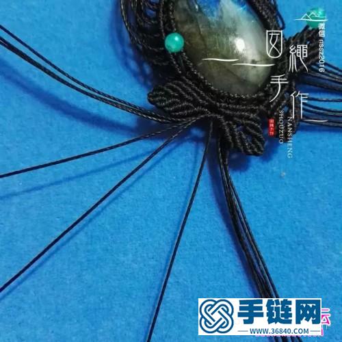 墨玨包石項(xiàng)鏈的詳細(xì)編制教程