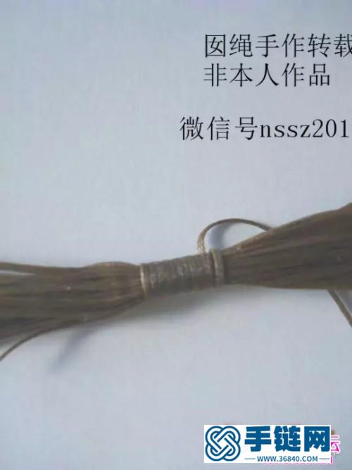 中國結編織生命樹的方法圖解
