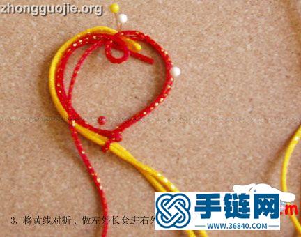 心形中國結編法圖解,心心相印中國結編法教程