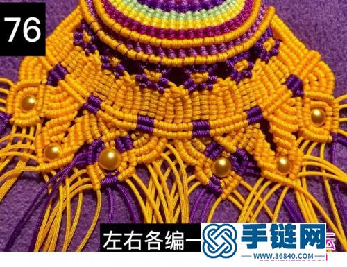 繩編鳳冠花嫁之金陵雀掛飾的詳細制作圖解