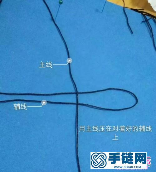 玉線心如磐石杯墊或坐墊的詳細制作步驟圖