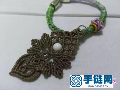南美蠟線斜卷結(jié)耳環(huán)的詳細(xì)編制圖解