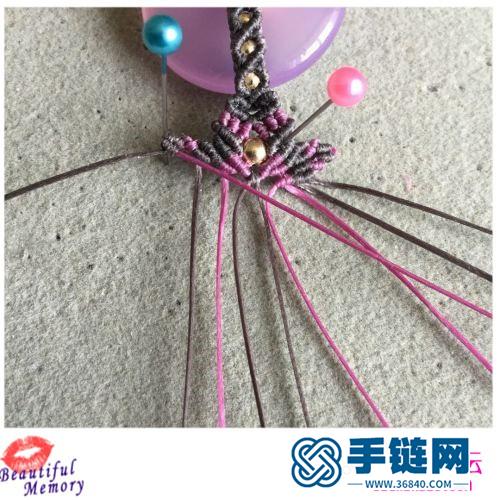 粉玉髓平安扣蜻蜓款相連的詳細制作教程