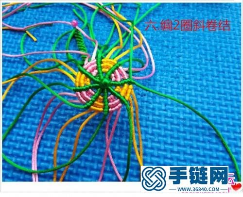 中國結編織小雨傘的制作教程