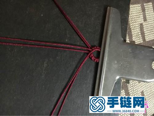 玉線硨久磲串珠手鏈的詳細編織教程