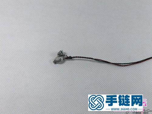 925銀小魚和蓮蓬手鏈的制作方法