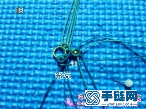 中國結(jié)編織青檸耳墜圖解（婉柔手作）