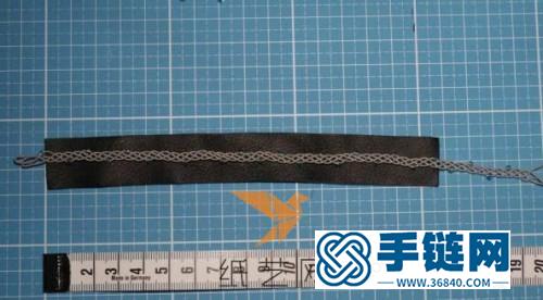 串珠、皮革編織手鏈的詳細制作教程