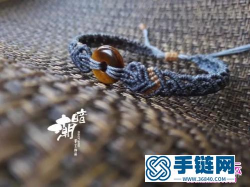 中國結平安扣手鏈的制作方法