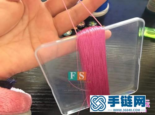 繩編流蘇小吊墜掛飾的詳細制作圖解