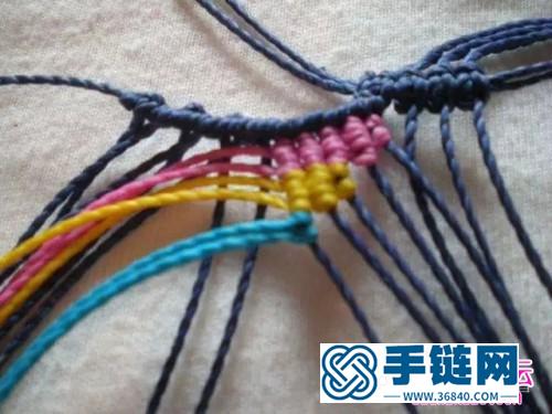 中國結編織蝴蝶的方法圖解