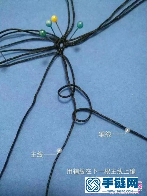 玉線心如磐石杯墊或坐墊的詳細制作步驟圖