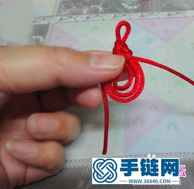 中國結編結制作的琵琶盤扣教程