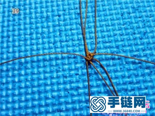 中國結編織魔仙吊墜的方法圖解（婉柔手作）