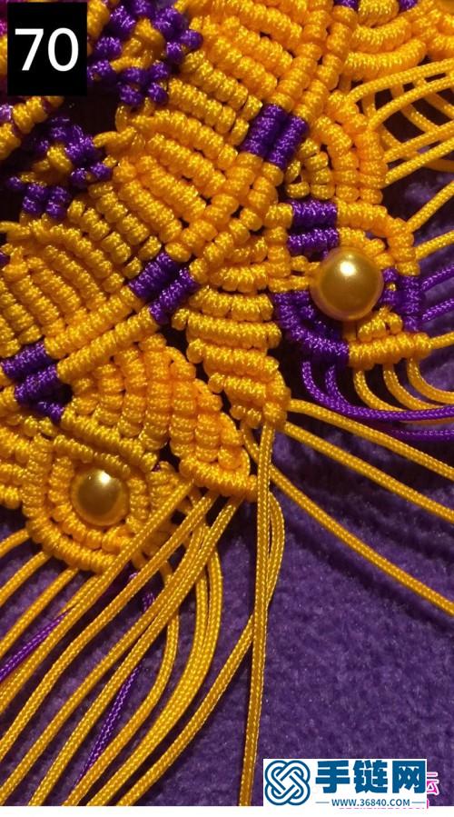 繩編鳳冠花嫁之金陵雀掛飾的詳細制作圖解