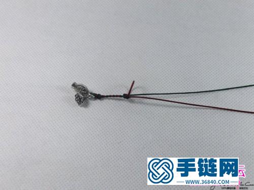 925銀小魚和蓮蓬手鏈的制作方法